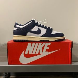 Nike Dunk Low Vintage Navy sz 10 mens